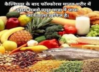 फास्फोरस क्या है, कार्य, कमी के कारण, लक्षण और आहार के बाद फॉस्फोरस मानव शरीर में दूसरा सबसे प्रचुर मात्रा में पाया जाने वाला खनिज है। (1)