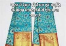 में रेशम को वैभव एवं समृद्धि के प्रमुख मापदंडों में से एक माना जाता है (1)